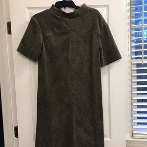 Prologue green corduroy dress - size small